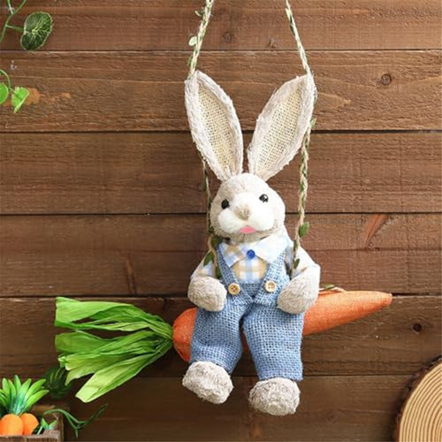 Figura De Conejo De Paja De Pascua, Conejo De Paja En Colump