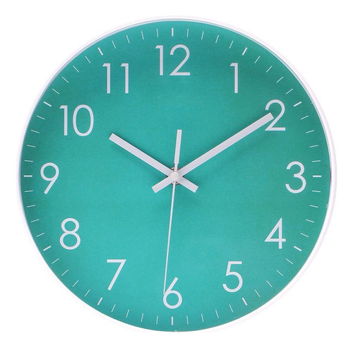 Epy Huts Modern Simple Wall Clock Indoor Non-ticking Silent