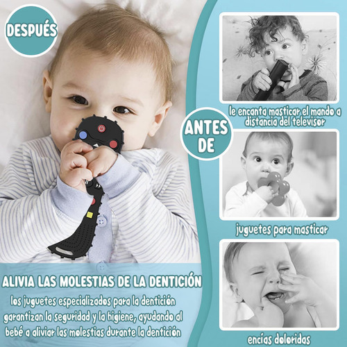 Kosmox Mordedera Para Bebe Mordedera Sensoriales De Silicona