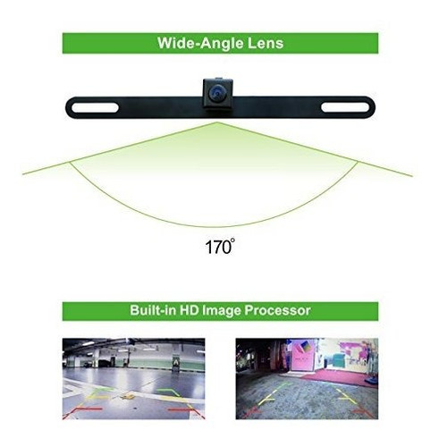 Para Vehiculo Atoto Ac 4486 Camara Vision Trasera Automovil