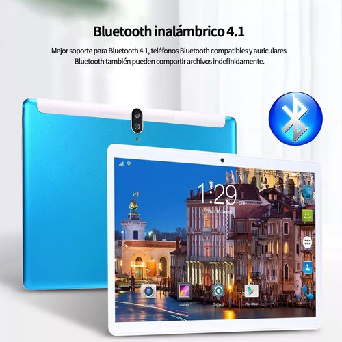 Tableta Mt6592 Chip 10.1 128gb Gris Y 6gb De Memoria Ram