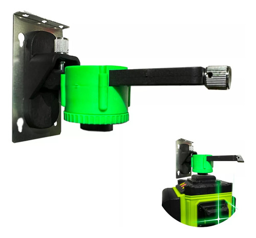 Wall Mounted Laser Level Ground Gauge Stick Wall Gauge