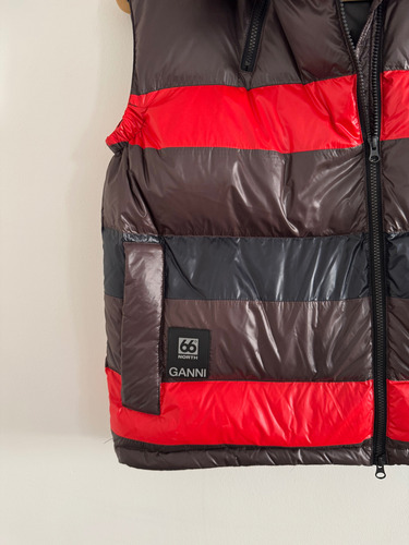 Chaleco Puffer Ganni X 66 North