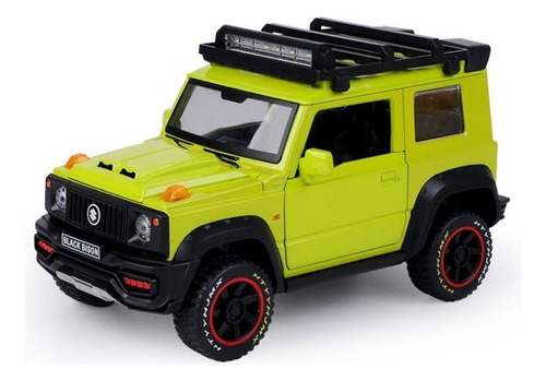 1:18 Suzuki Orv Black Bison Jimny Metal Model Toy Colección