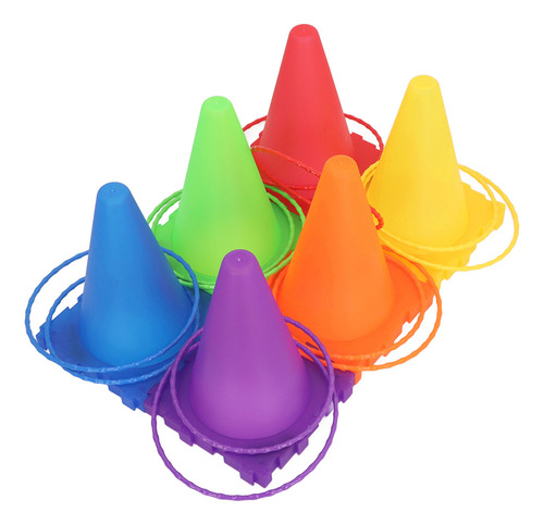 Set Sensorial Throw Bean Bag Para Niños, Juego De Conos, 3 E