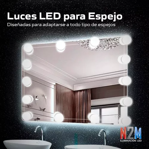 La luz del espejo de pared de luz LED de armario de espejo espejo de  tocador maquillaje de la luz de cuarto de baño - China La lámpara del espejo,  espejo