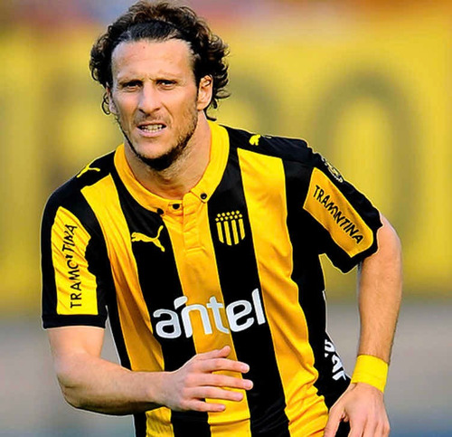 Camiseta Peñarol Diego Forlan Talle M Impecable 100%original (Usado)