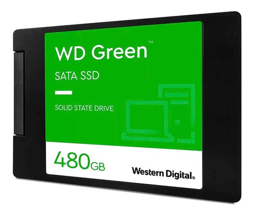 Disco Solido Wd Green Wds480g3g0a 480gb Sata 6gbs 25 7mm
