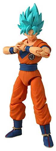Figura De Acción Dragon Ball Super Dragon Stars Goku Blue V2