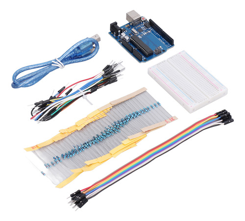 Kit Básico De Inicio R3 Pcb Metal Para Principiantes, Electr