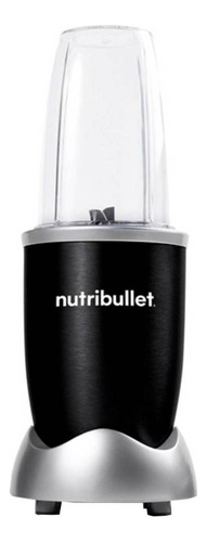 Licuadora portátil Nutribullet 600-series 5 accesorios 600W 710 mL negra con vaso de tritan 120V - Incluye 5 accesorios