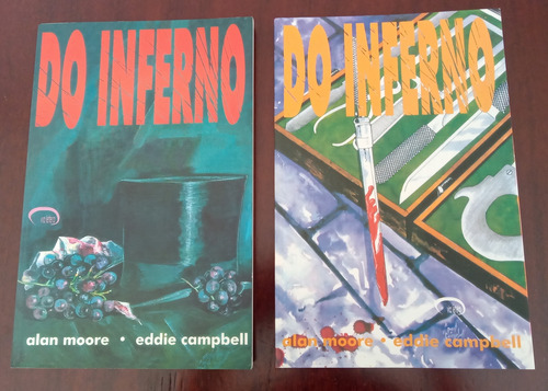 Do Inferno 1 E 2 - Alan Moore (ed..via Lettera) (Usado)