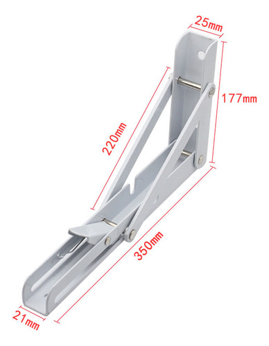 ( Estante De Soporte Angular Plegable Para Soporte Montado