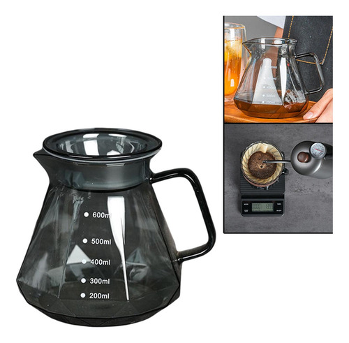 Nn Vierta Sobre El Servidor De Gotero De Café De De 600ml