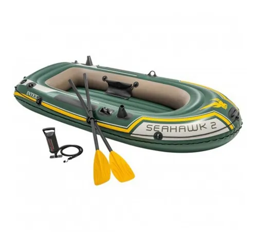 Bote Inflable Intex Gomon Seahawk Dos 2 Set De Vinilo 240 Kg