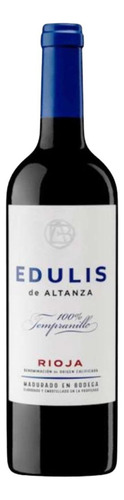 Vino Tinto Edulis De Altanza Tempranillo 750 Ml