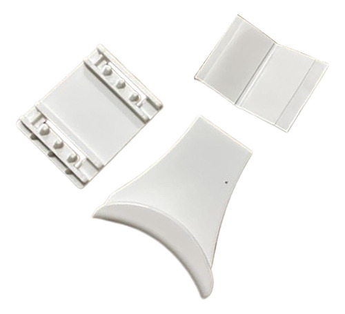 2 Ganchos Para Auriculares Debajo Del Escritorio, Blanco