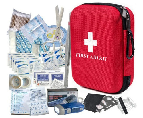 Botiquin Personal First Aid Kit Box Xped Color: Rojo