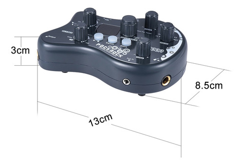 Imagen 2 de 6 de Ammoon Pockrock - Pedal De Efecto De Procesador Multiefectos