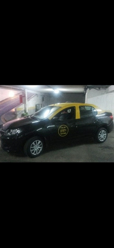 Renault Logan Expresion 2016 Taxi Con Licencia Y Reloj