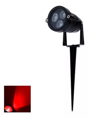 Foco estaca LED color 3W exterior – SUMATEL