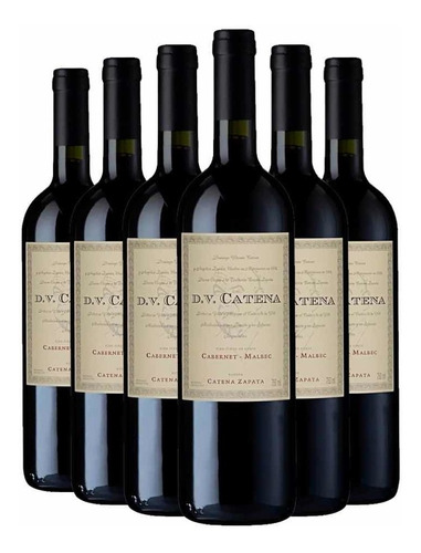 Vinho Argentino Dv Catena Cabernet Malbec Cx 06 Und