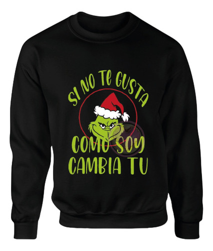 Sudadera Ugly Grinh Navidad Regalo Navideño Sueter