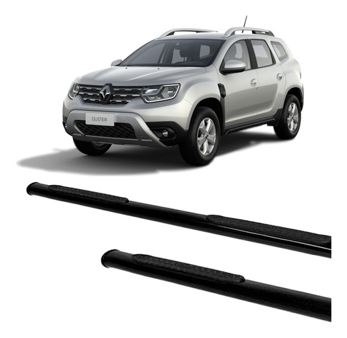 Estribos Caño Negro Renault Duster 2020+