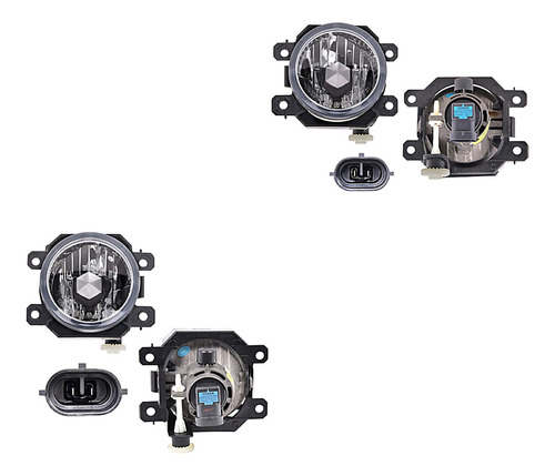 Set Faros Niebla Delanteros Depo Subaru Forester 2016 - 2018