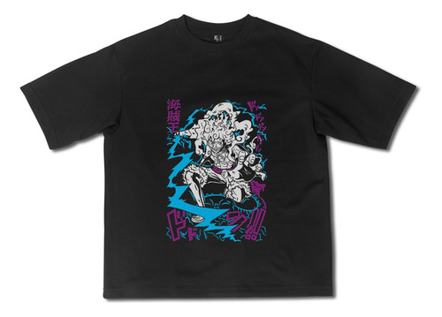 Remera Oversize Luffy Gear Exclusive