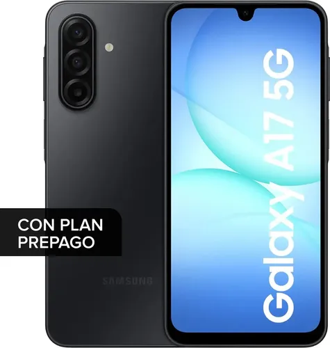 Claro Prepago - Samsung Galaxy A17 5G 128Gb Negro Negro +