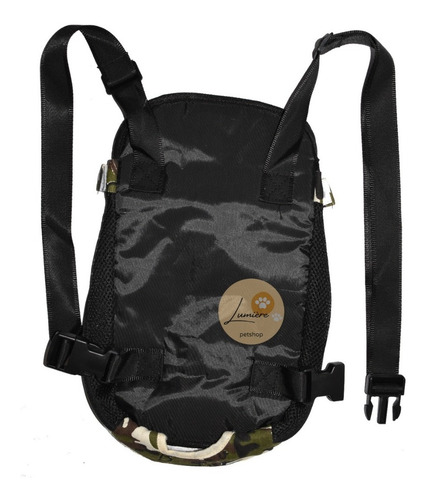 Imagen 10 de 10 de Bolso Mochila Transportadora Para Mascotas Perro Gato