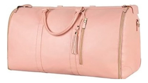 Bolso Viral Mano Amazon Plegable Viaje Desmontable Armable ! Rosa Lisa