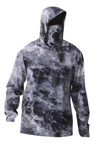 Camisa Con Capucha Y Protección Solar For Hombre, Ropa