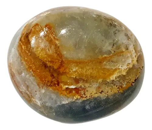 Piedra Energética Natural Onix Cielo Rolada / Pulida