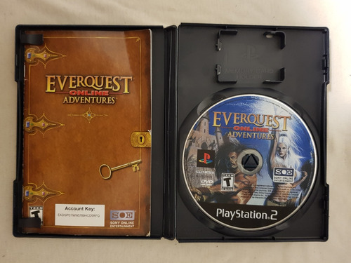Everquest Online Adventures Play Station 2 (Usado)