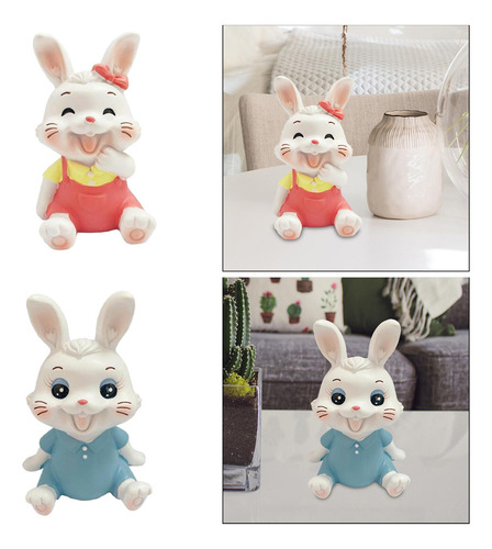 Estatua De Conejo, Colección De Figuritas De Conejo