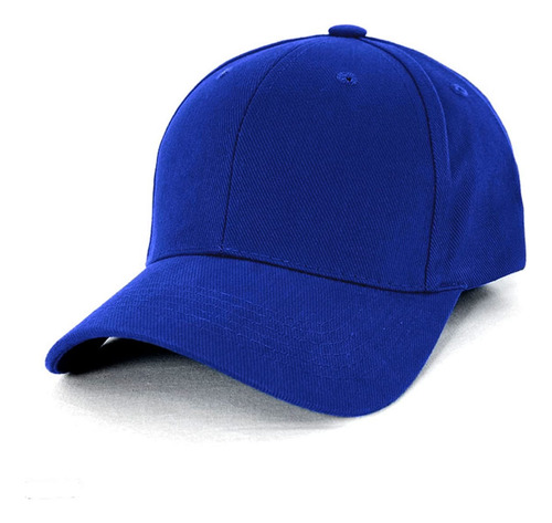 Gorra Con Visera Y Hebilla Metálica Poliéster/algodón 