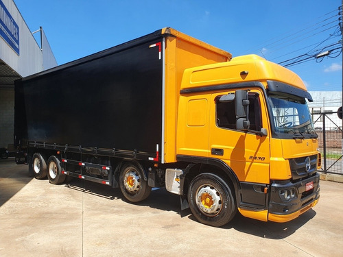 Mercedes Benz Atego 2430 4 Eixo Bau Sider