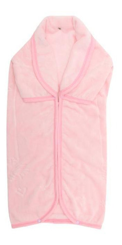 Manta Bebê Baby Sac Saco De Dormir Cobertor Jolitex Rosa