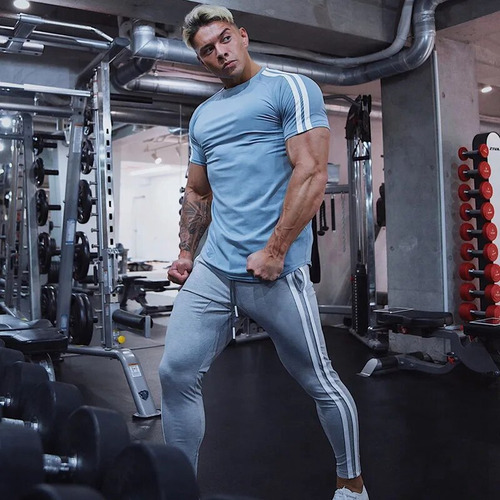Pantalones Deportivos Para Hombre, Ropa Deportiva Elástica