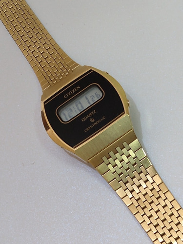 Citizen Crystron Lc Digital Antigo - Muito Novo