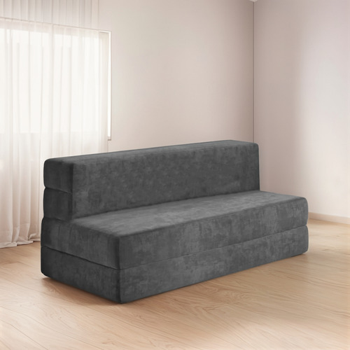 Sillon Sofa Cama Futon Plegable Modular Sala Mueble 3 En 1