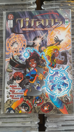 Titans Tijera Papel Piedra Dc Vid Titanes Duncant Comics