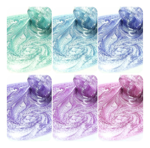 Vishine Galaxy Cat Eye - Juego De Esmalte De Uñas De Gel Con