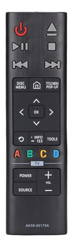 Control Remoto De Sustitución Para Samsung Ubdk8500 Ubdk8500