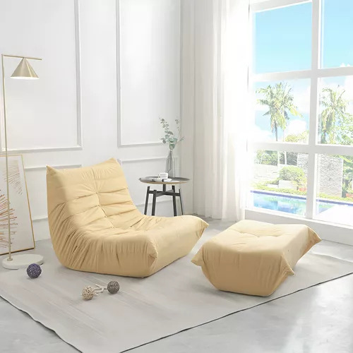 Puff Francês Togo Poltrona Chaise Modelo Flanelógrafo Sofá