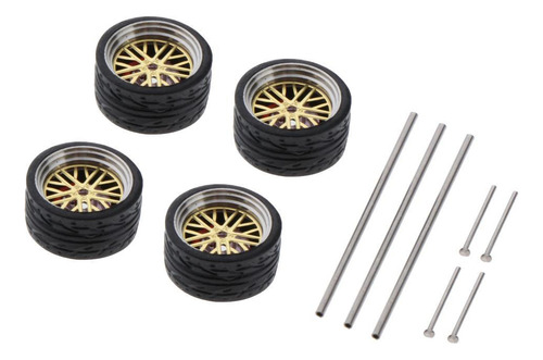 Neumáticos De Goma Para Coche Modelo Rc De 4 Piezas En A16