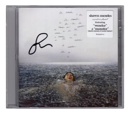 Shawn Mendes - Wonder - Disco Cd / Autografiado Versión Del Álbum Estándar