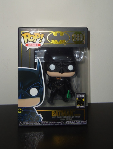 Batman Funko Pop! Batman #289 80th Years Stock Dc | MercadoLibre